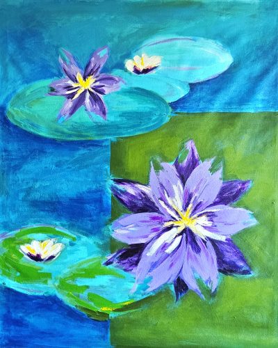 Jardín sobre el agua